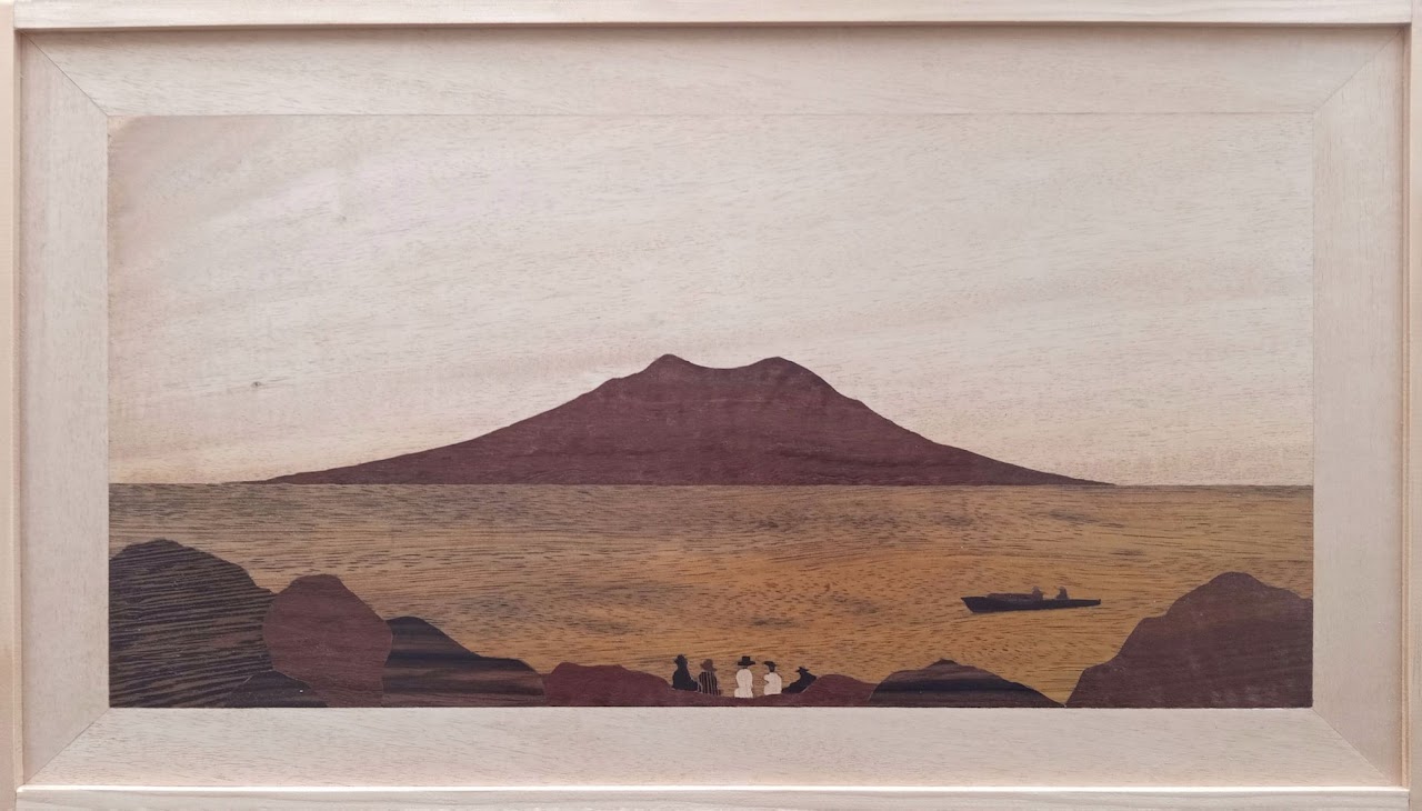 rangitoto-view-framed